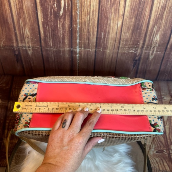 Women’s Handbag Frida Kahlo Style Made in Mexico Colorful Unique Design - Picture 7 of 13